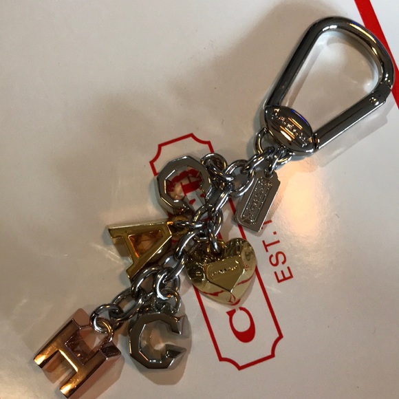 COACH KEY FOB MODEL 63852. - Picture 2 of 5